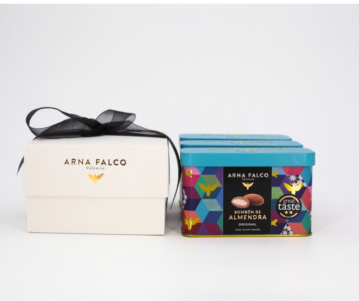 Gift Box: Set of 3 Tins - Almond Dragées - Original