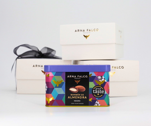 Gift Box: Set of 3 Tins - Almond Dragées - Dark