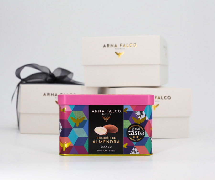 Gift Box: Set of 3 Tins - Almond Dragées - Blonde